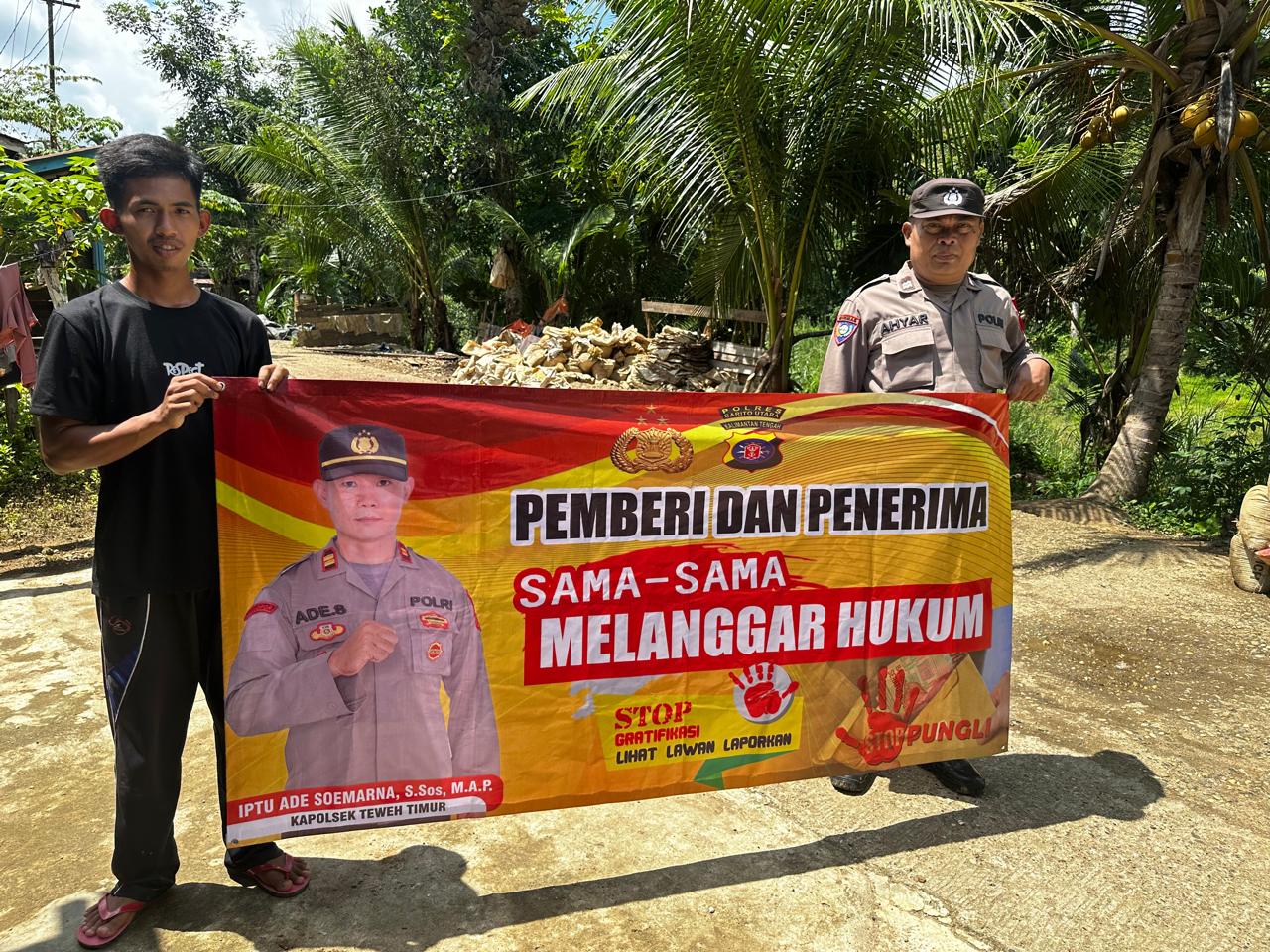 Saber Pungli, Polsek Teweh Timur Perkuat Pengawasan Pelayanan Publik