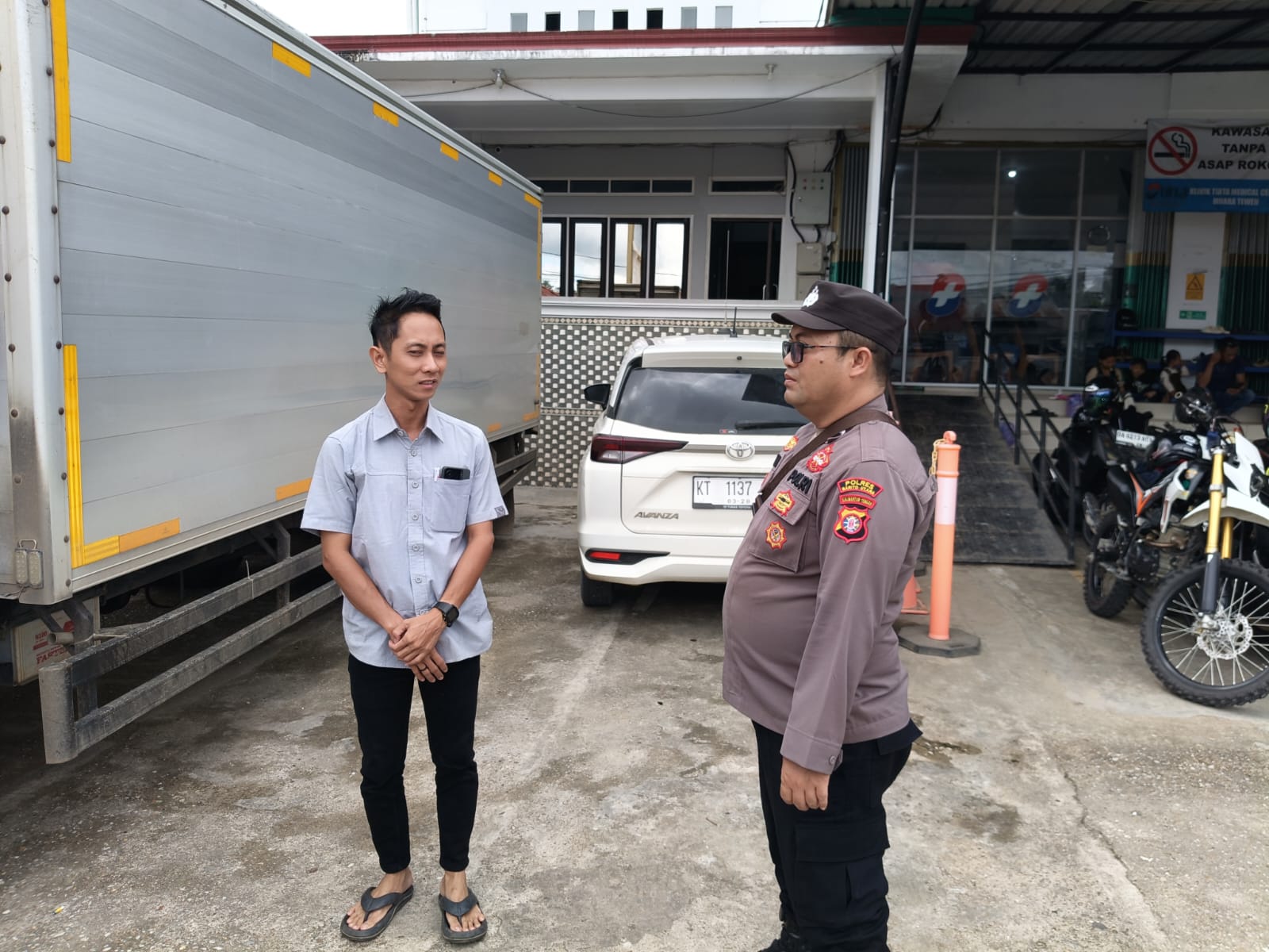 Sosialisasikan Germas Kepada Masyarakat, Polsek Teweh Tengah Himbau Agar Tetap Menjaga Dan Membiasakan Hidup Bersih