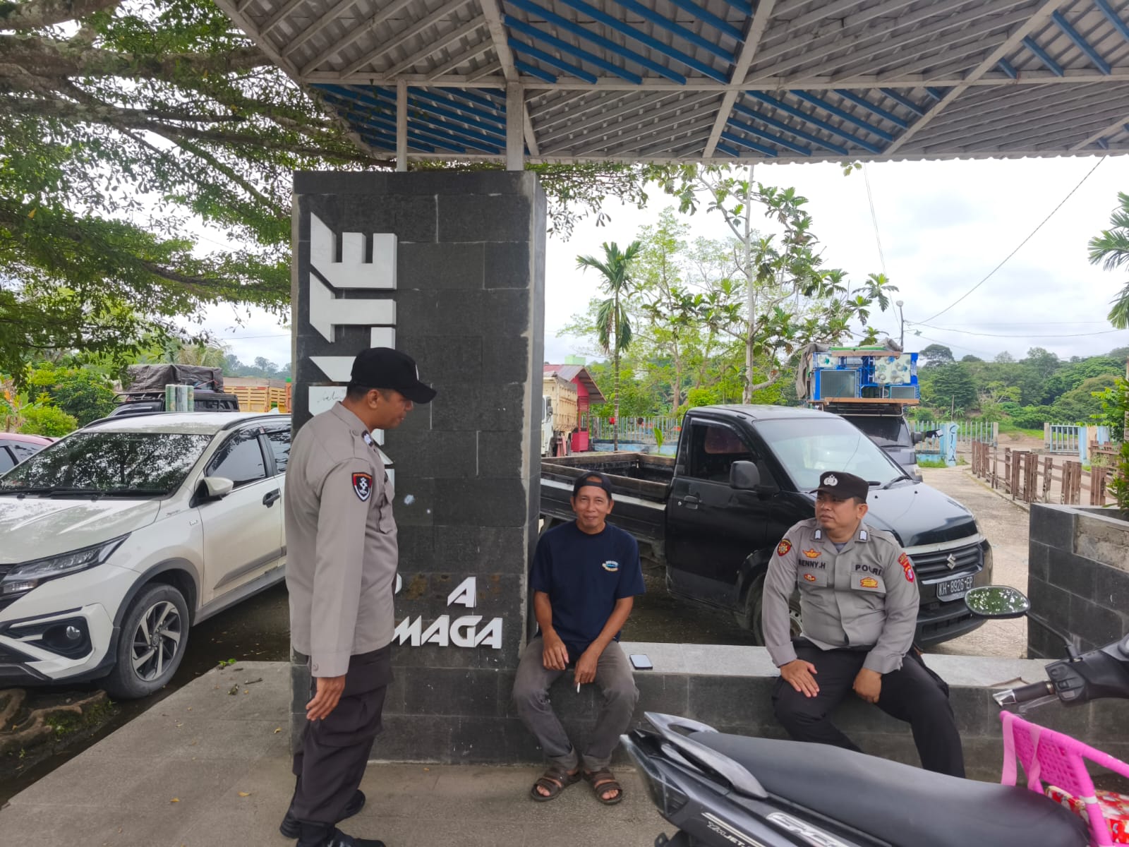 Sampaikan Pola Hidup Sehat Kepada Warga, Polsek Teweh Tengah Sosialisasikan Germas ke Masyarakat