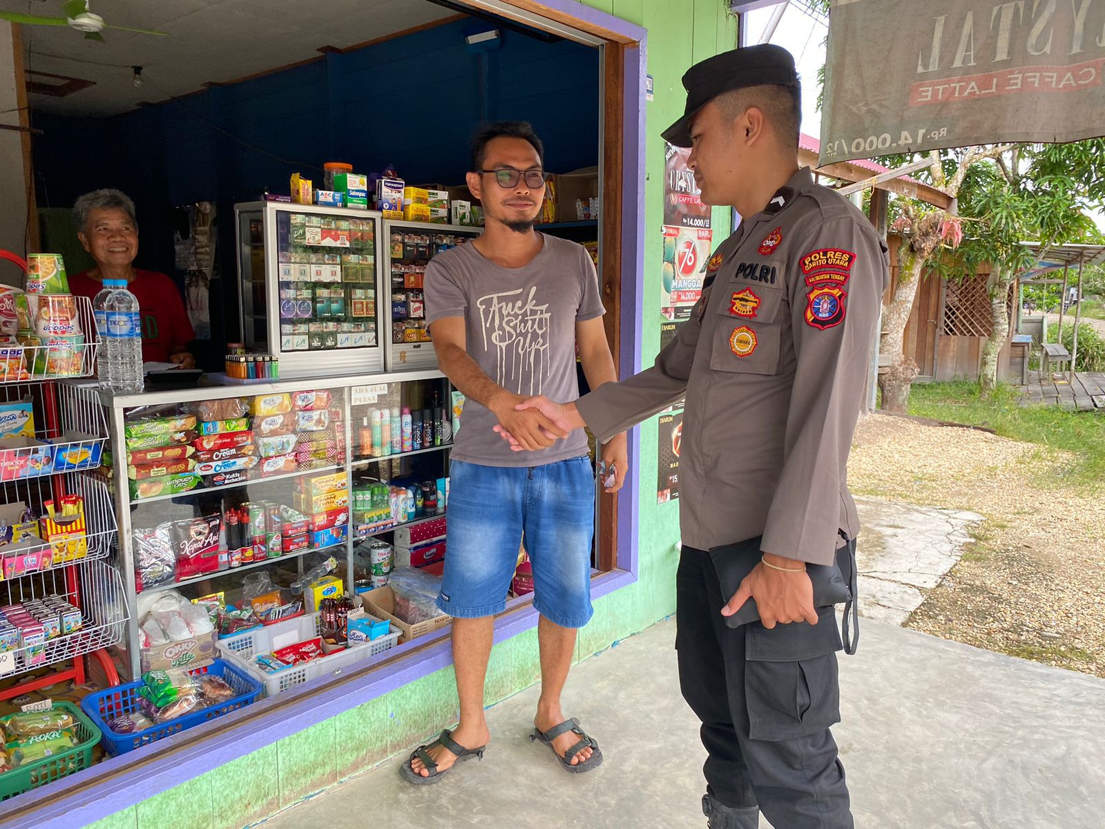 Polsek Montallat Perkuat Kedekatan Dengan Masyarakat Melalui Sambang DDS