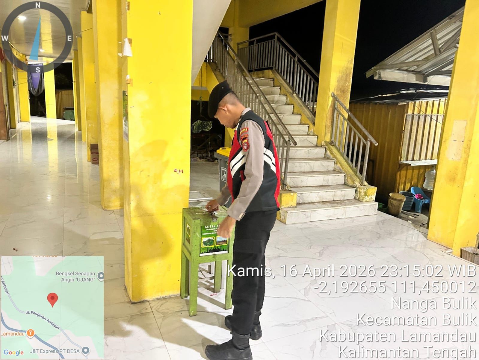 Sat Samapta Laksanakan Sambang Ke Pertokoan