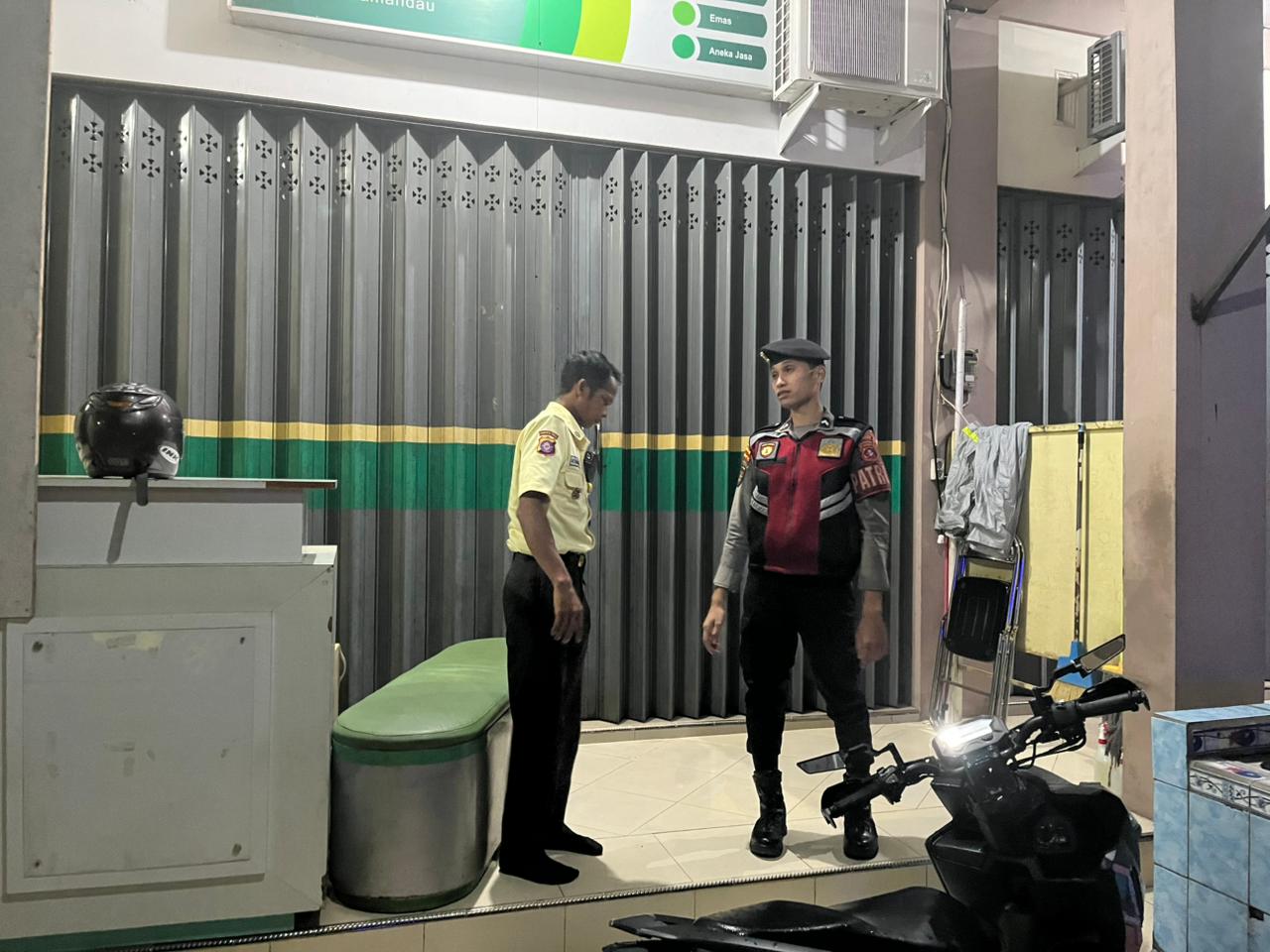 Sat Samapta Polres Lamandau Patroli di Objek Vital, Wilkum Polres Lamandau