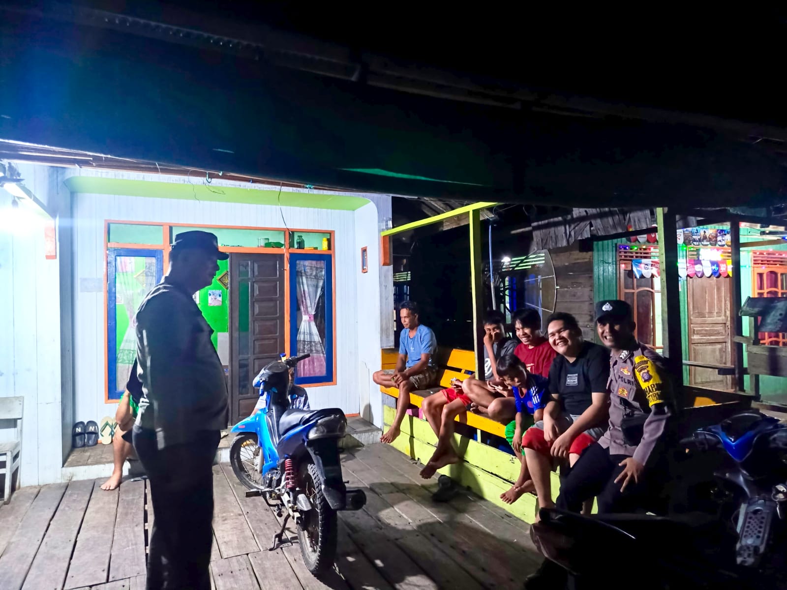 Tingkatkan Keamanan, Polsek Marikit Gencarkan Patroli ke Titik Rawan Guan Kamtibmas.