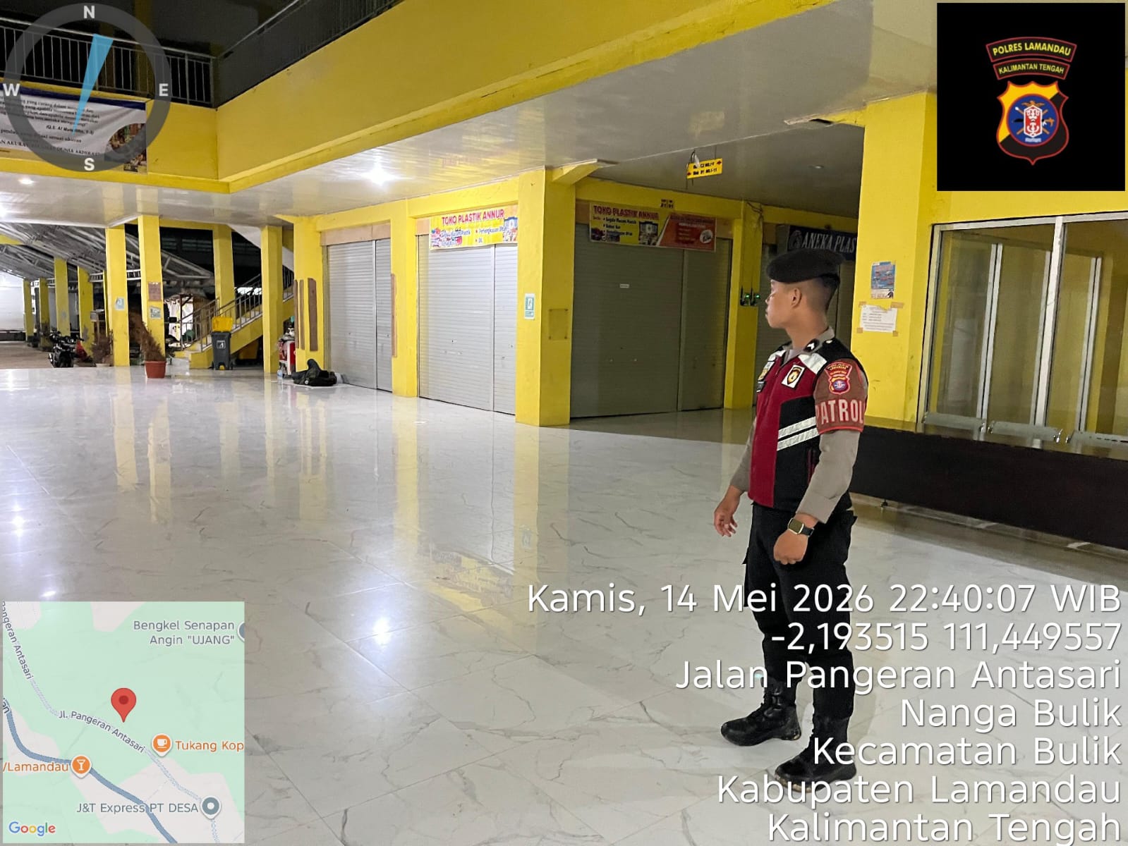 Sat Samapta Polres Lamandau Laksanakan Patroli Rutin Ciptakan Situasi Aman dan Kondusif