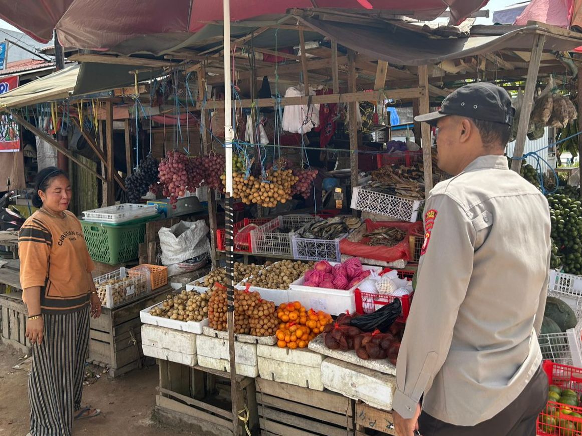 Perkuat Kamtibmas, Polsek Katingan Tengah Sambangi Warga