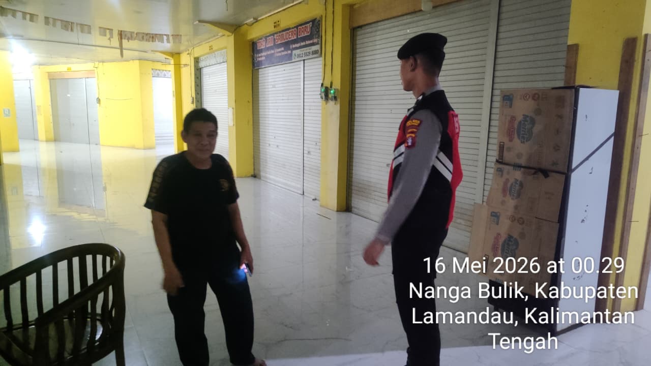 Sat Samapta Polres Lamandau Laksanakan Patroli Rutin Ciptakan Situasi Aman dan Kondusif