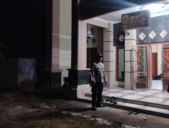 Piket Polsek Delang melaksanakan patroli diwilkum Polsek Delang