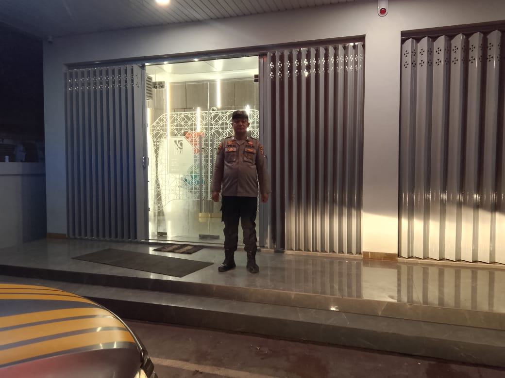 Polsek Bulik Patroli Obyek Vital dan Bank wilkum Polsek Bulik