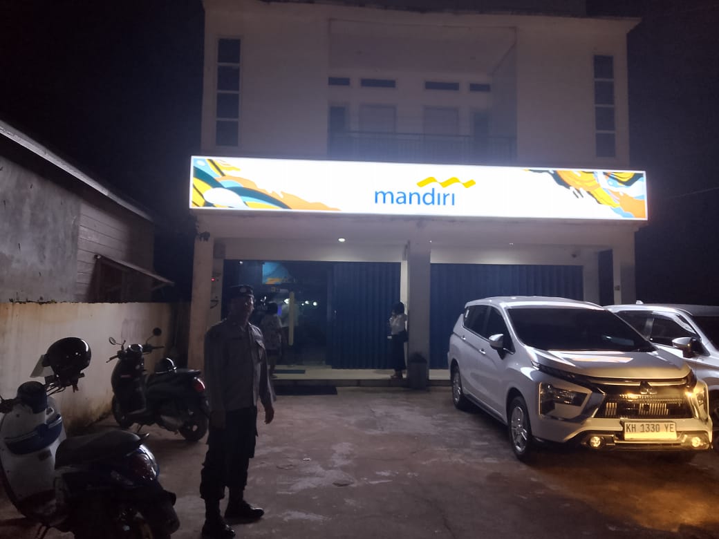 Polsek Bulik Patroli Obyek Vital dan Bank wilkum Polsek Bulik