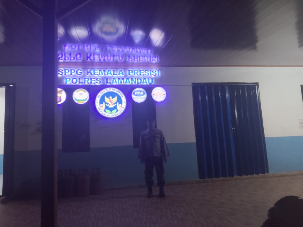 Personel Piket Polsek Bulik Sambangi dan Laksanakan Patroli di SPPG Kemala Presisi