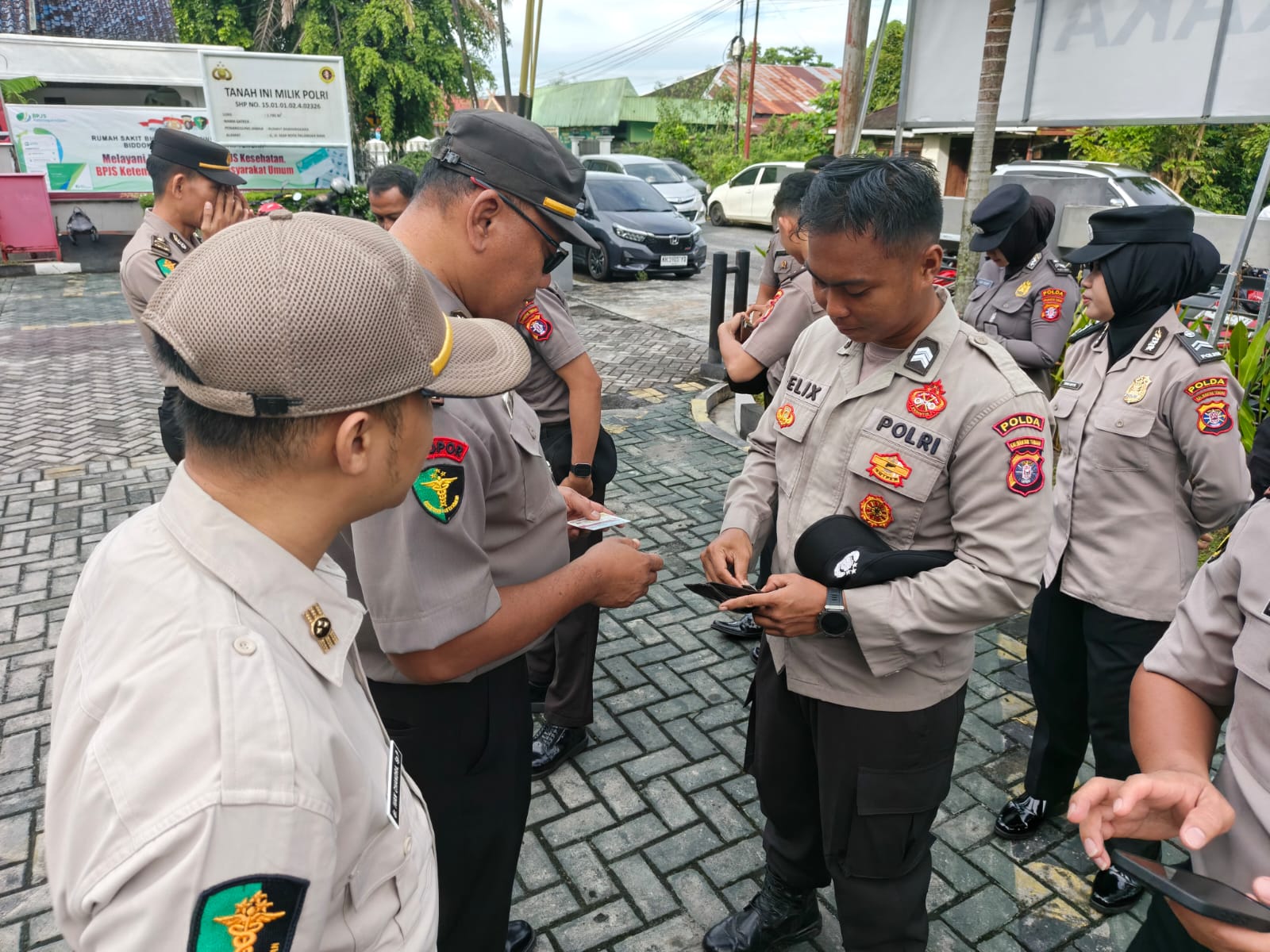 Jaga Disiplin dan Etika Kedinasan, Rumkit Bhayangkara Lakukan Cek Sikap Tampang Personel