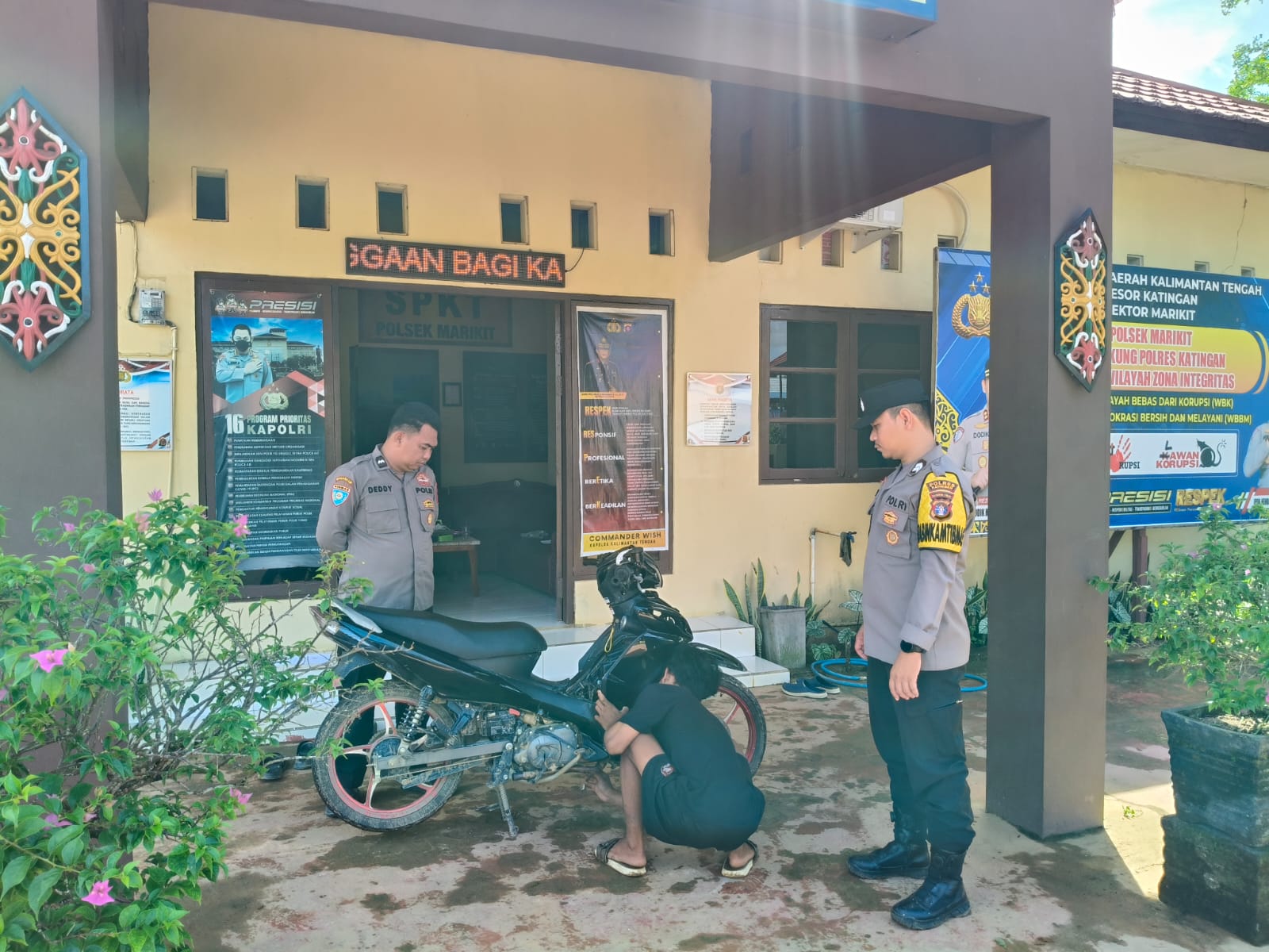 Respons Cepat Keluhan Warga, Polsek Marikit Humanis Tertibkan Knalpot Brong di Kecamatan Marikit