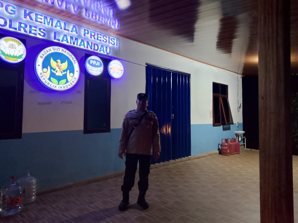 Personel Piket Polsek Bulik Sambangi dan Laksanakan Patroli di SPPG Kemala Presisi