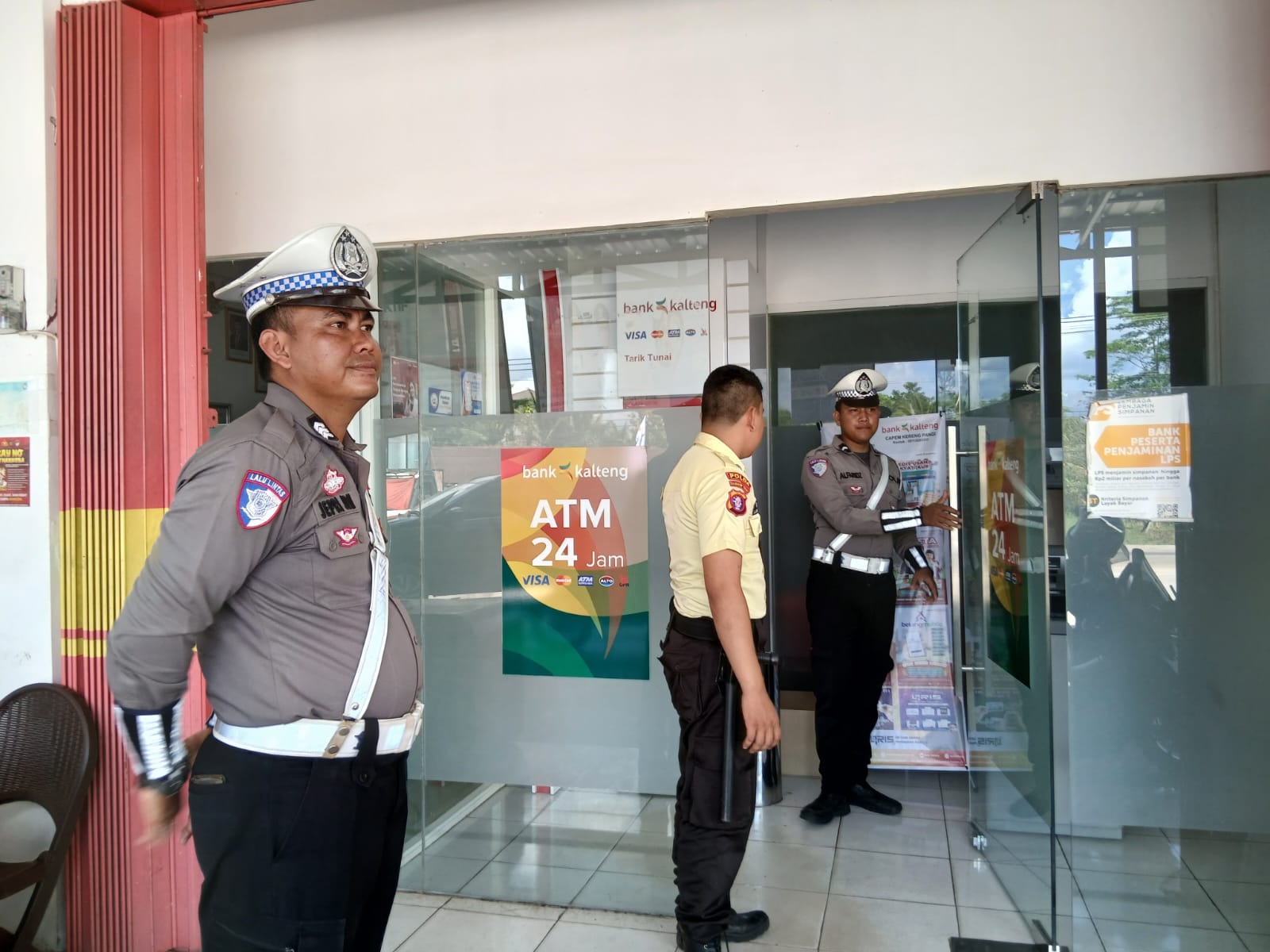 Ciptakan situasi kamtibmas yang kondusif, Satlantas Polres Katingan rutin laksanakan monitoring Objek Vital