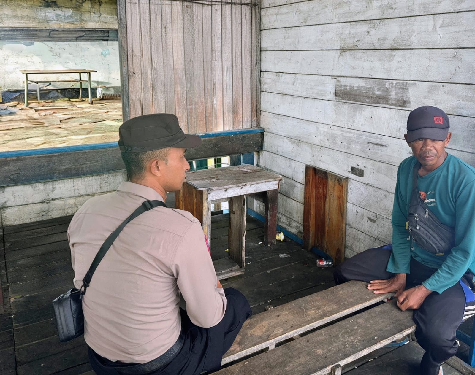 Demi Terciptanya Situasi Yang Aman dan Kondusif, Personil Polsek Katingan Kuala Kunjungi Warga Binaannya