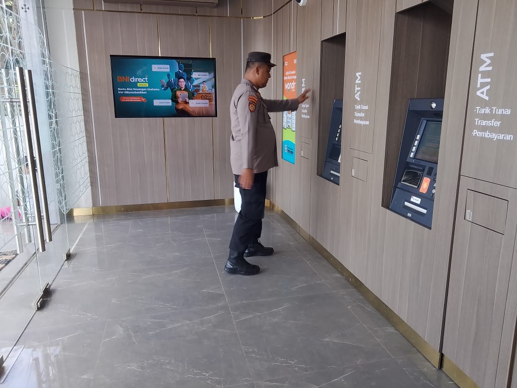 POLSEK BULIK LAKSANAKAN PATROLI KE BANK DAN ATM