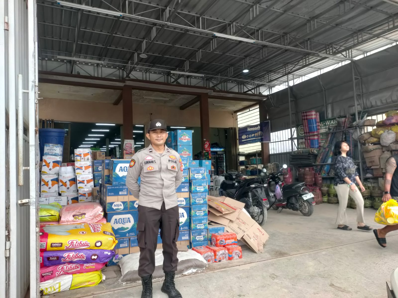 Polsek Sematu jaya Polres Lamandau terus melakukan upaya dalam menjaga keamanan dan ketertiban masyarakat (Kamtibmas) di wilayah hukumnya