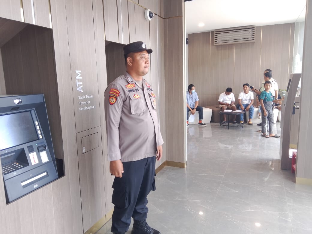 Polsek Bulik tingkatkan keamanan melalui patroli ke bank dan ATM