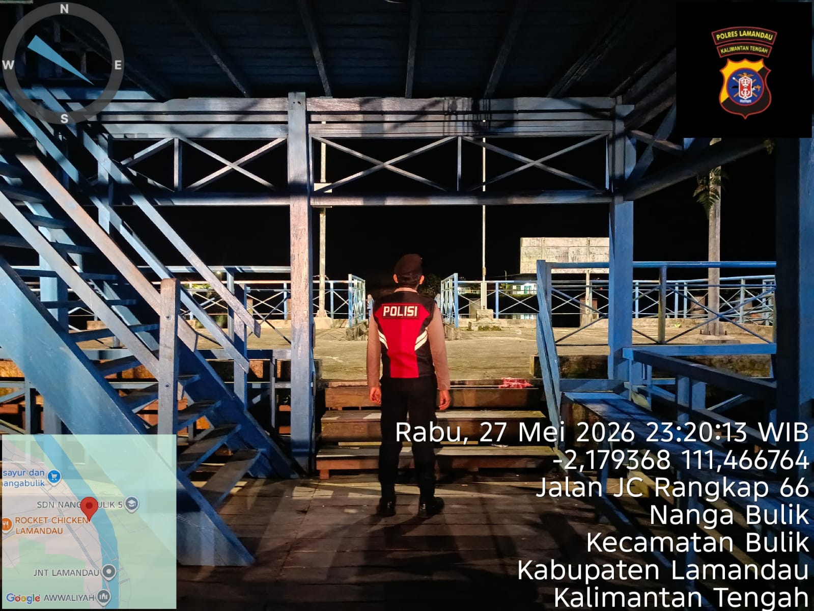 Satsamapta Polres Lamandau tingkatkan patroli di daerah rawan gangguan kamtibmas
