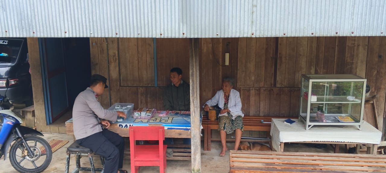 Polsek Delang patroli dialogis, serap informasi kamtibmas langsung dari masyarakat