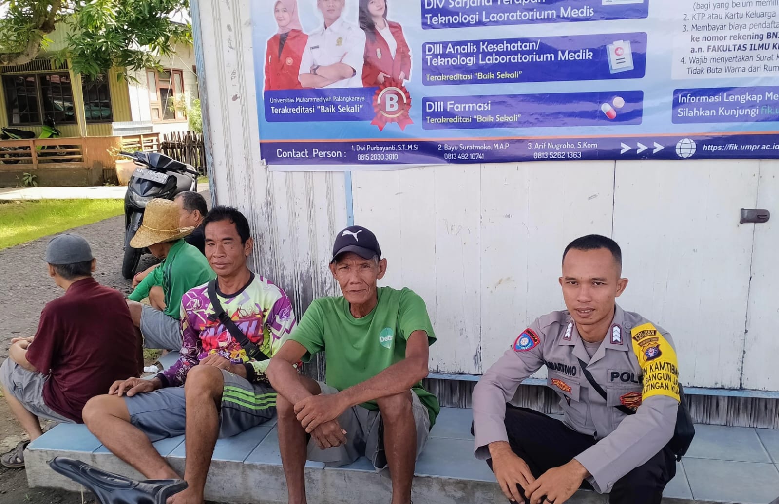 Demi Terciptanya Situasi Yang Aman dan Kondusif, Personil Polsek Katingan Kuala Kunjungi Warga Binaannya