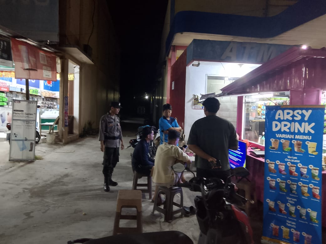 Jamin Situasi Kamtibmas, Polsek Bulik Hadir di Jam-Jam Rawan