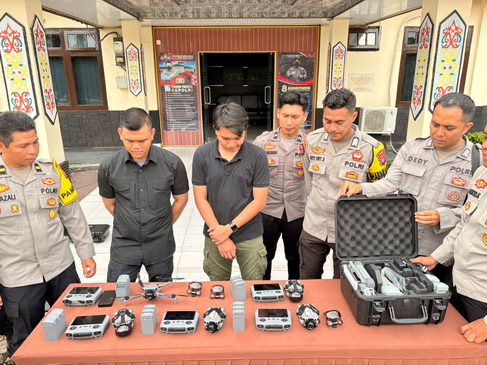 Mata Udara Bhabinkamtibmas: Inovasi Polres Lamandau Perkuat Monitoring Desa dan Antisipasi Karhutla