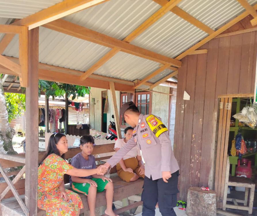Door to Door, Polsek Delang Jemput Informasi Kamtibmas Langsung dari Warga