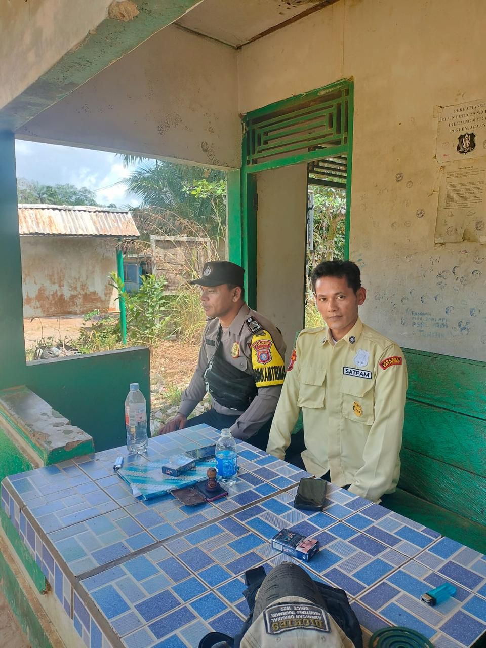 Perkuat Kamtibmas, Polsek Katingan Tengah Sambangi Warga