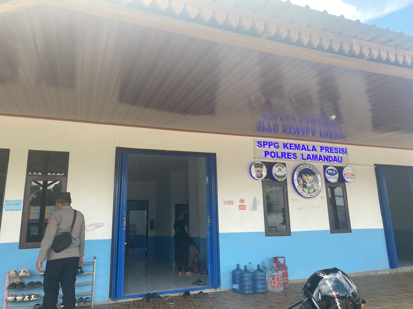 Dukung Program Makan Bergizi Gratis, Polsek Bulik Monitoring SPPG