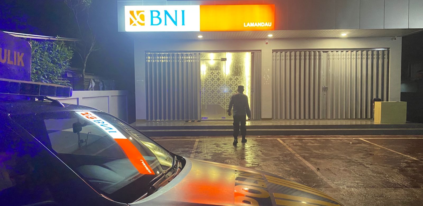 Patroli ATM dan Perbankan, Polsek Bulik Jaga Keamanan Objek Vital