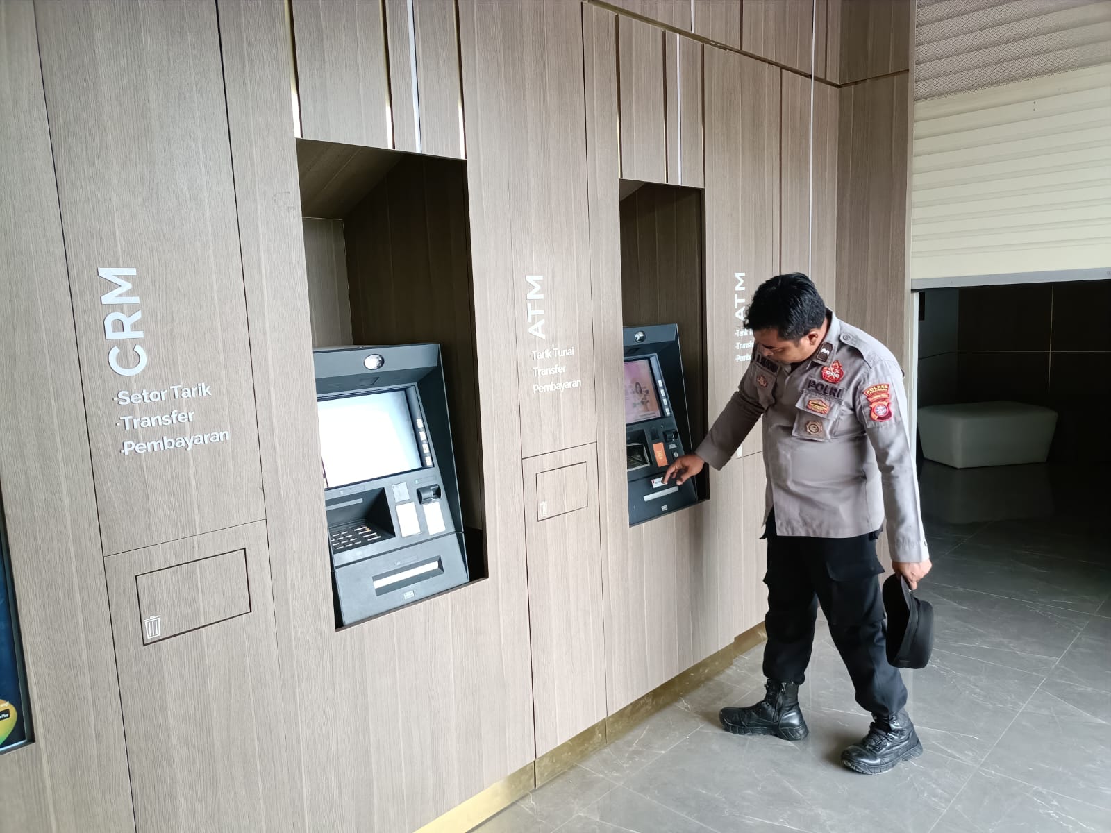 Patroli ATM dan Perbankan, Polsek Bulik Perkuat Pengamanan Objek Vital