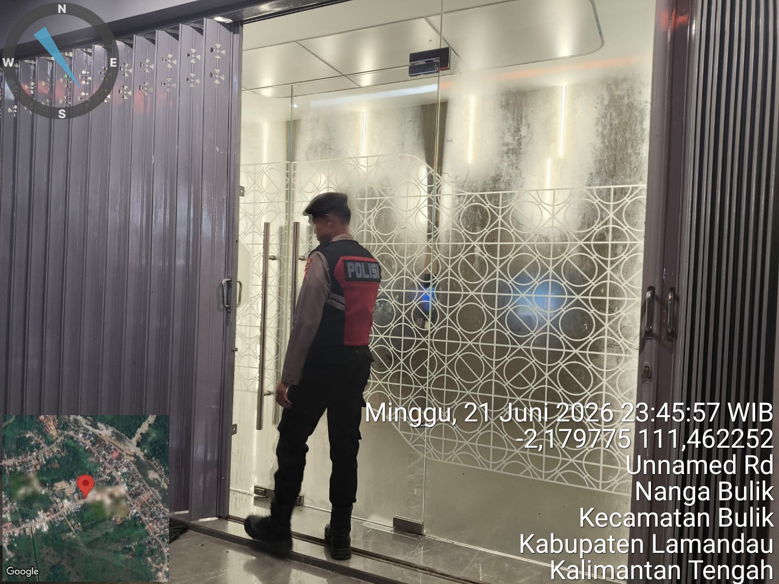 Patroli ATM dan Perbankan, Sat Samapta Polres Lamandau Perkuat Pengamanan Objek Vital