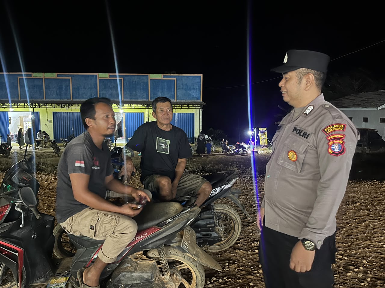 Polsek Lamandau Sambangi Warga, Perkuat Sinergi Jaga Kamtibmas