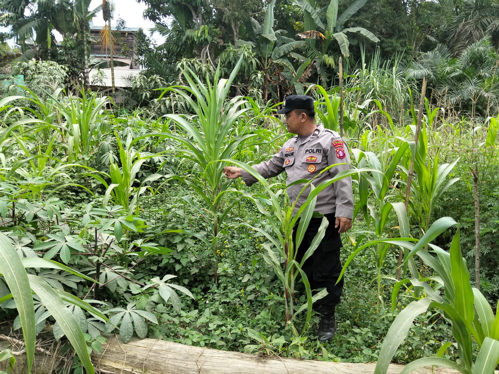 Asta Cita Menyentuh Lahan Warga, Polsek Marikit Kawal Perkembangannya