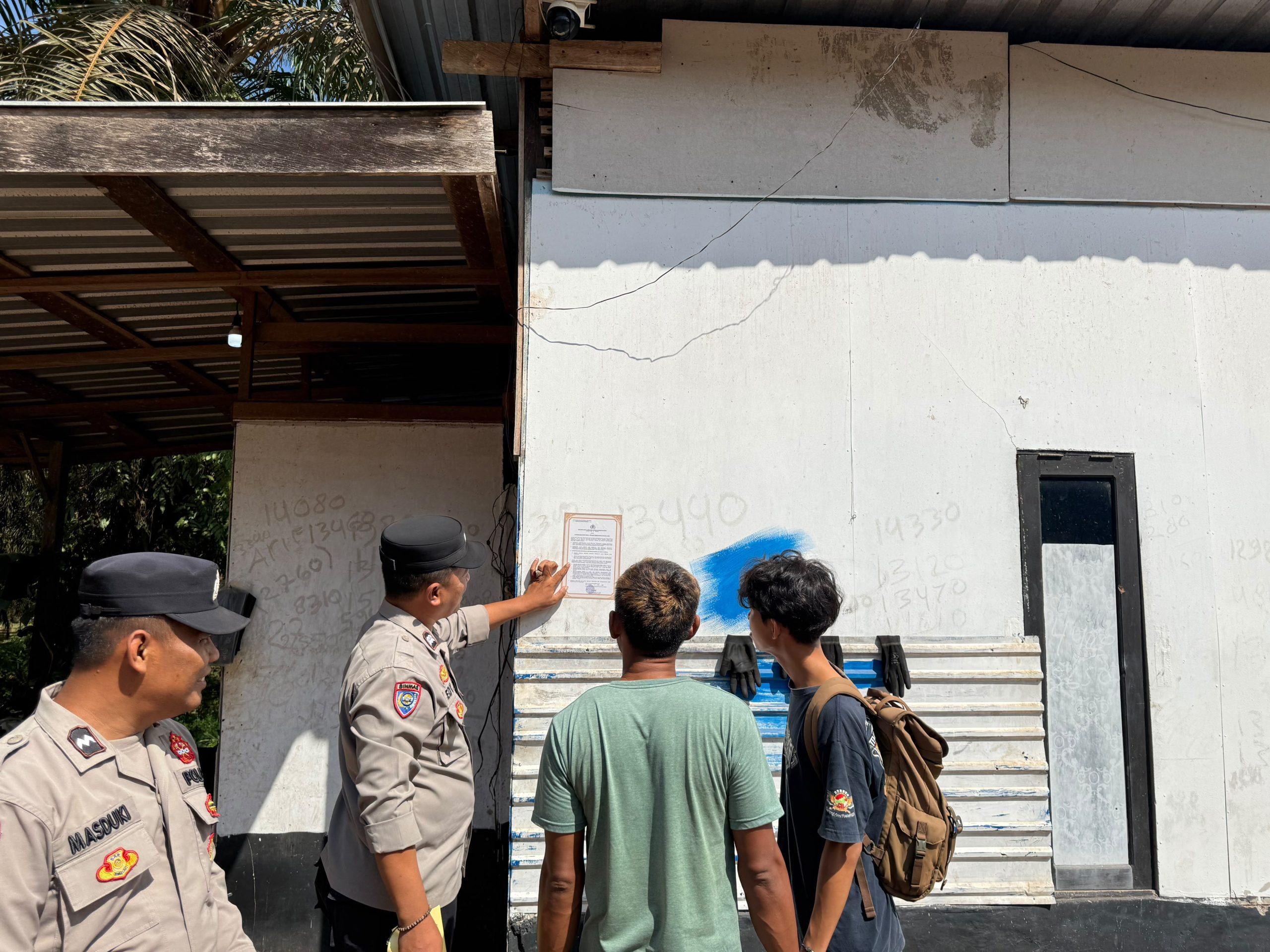 Satbinmas Polres Lamandau Turun Langsung ke Masyarakat, Gencarkan Sosialisasi Pencegahan Dini Karhutla
