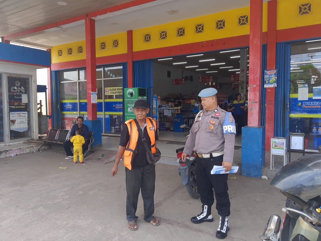 Polsek Bulik Dialogis Bersama Petugas Parkir, Sampaikan Imbauan Kamtibmas