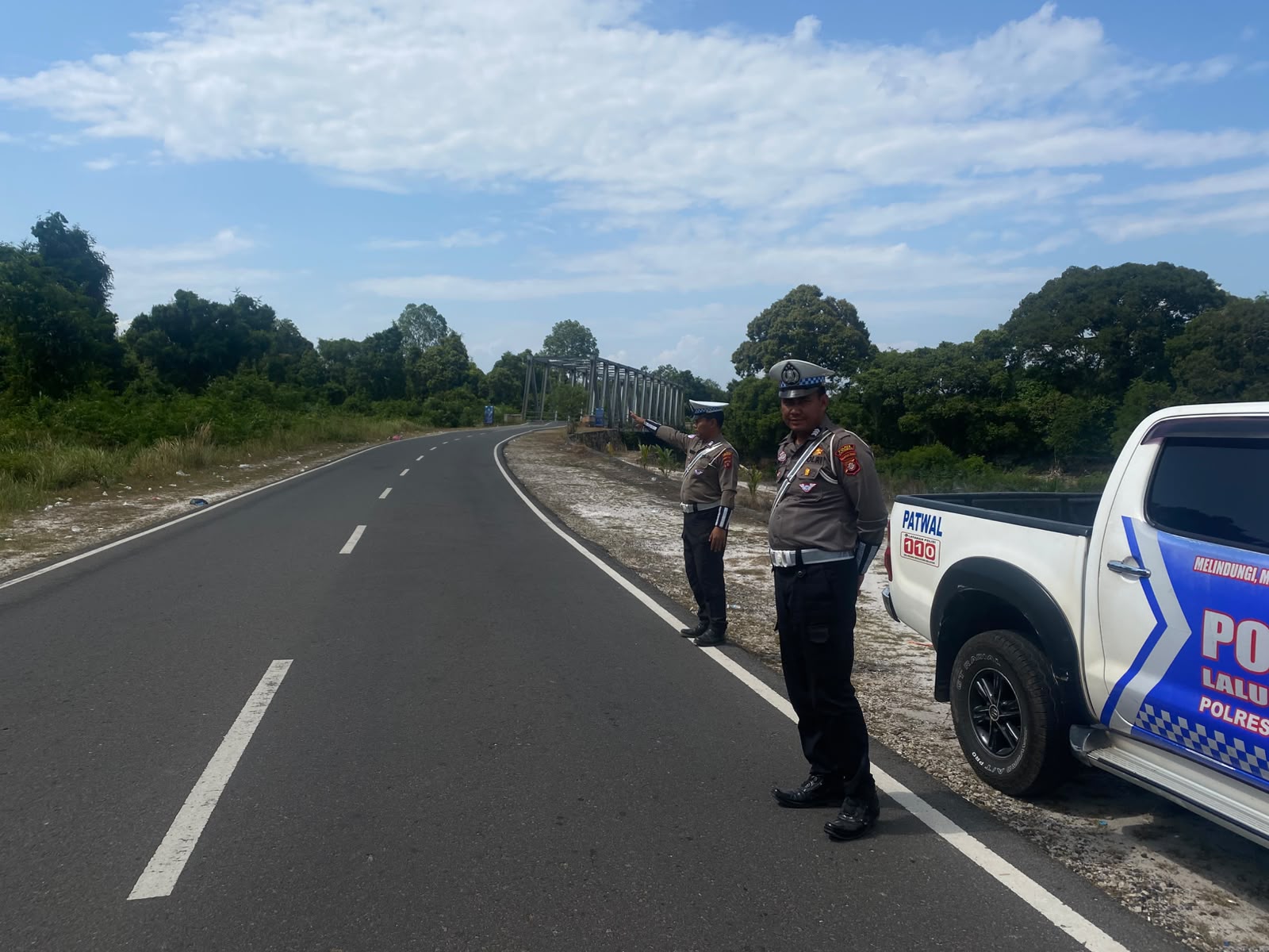 Antisipasi Balap Liar, Satlantas Polres Katingan laksanakan patroli ke titik-titik lokasi rawan balap liar.