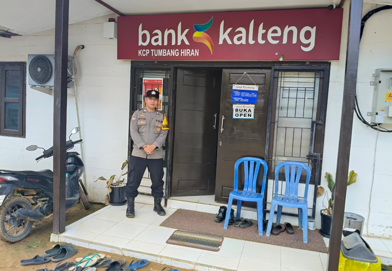 Polsek Katingan Tengah Sambang Kamtibmas