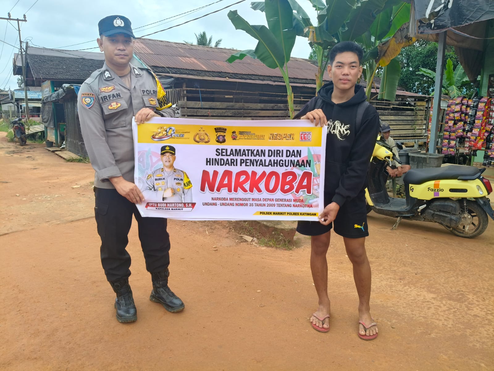 Perkuat Ketahanan Masyarakat dari Ancaman Narkoba, Polsek Marikit Gencarkan Edukasi dan Sosialisasi Hukum