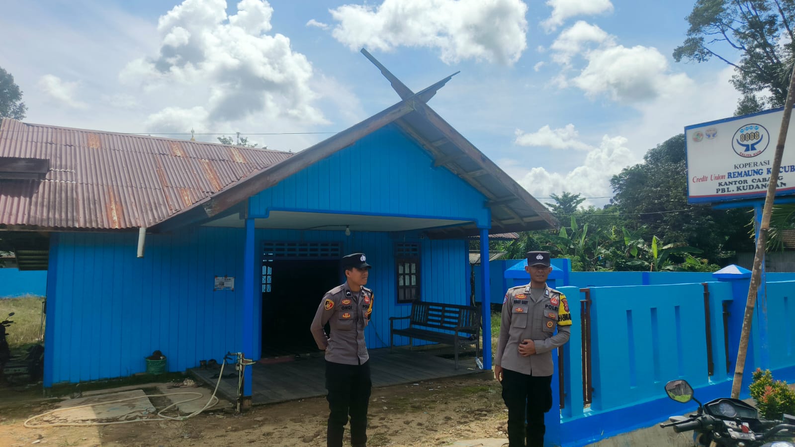 Polsek Delang Monitoring Situasi Kamtibmas di Wilayah Hukum