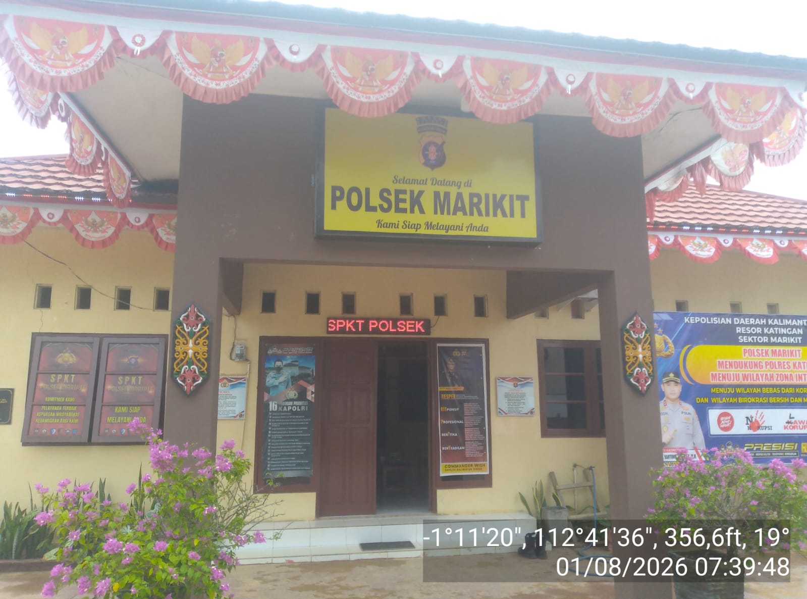 JAMIN DISIPLIN DAN KELENGKAPAN INVENTARIS, UNIT PROPAM POLSEK MARIKIT LAKSANAKAN WASDAL DAN WASINTERNAL PIKET MAKO