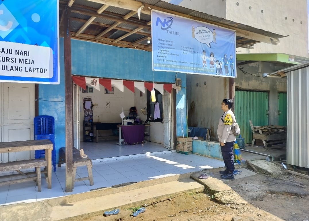 Polsek Delang Sambangi Warga, Pererat Kemitraan dan Jaga Kamtibmas