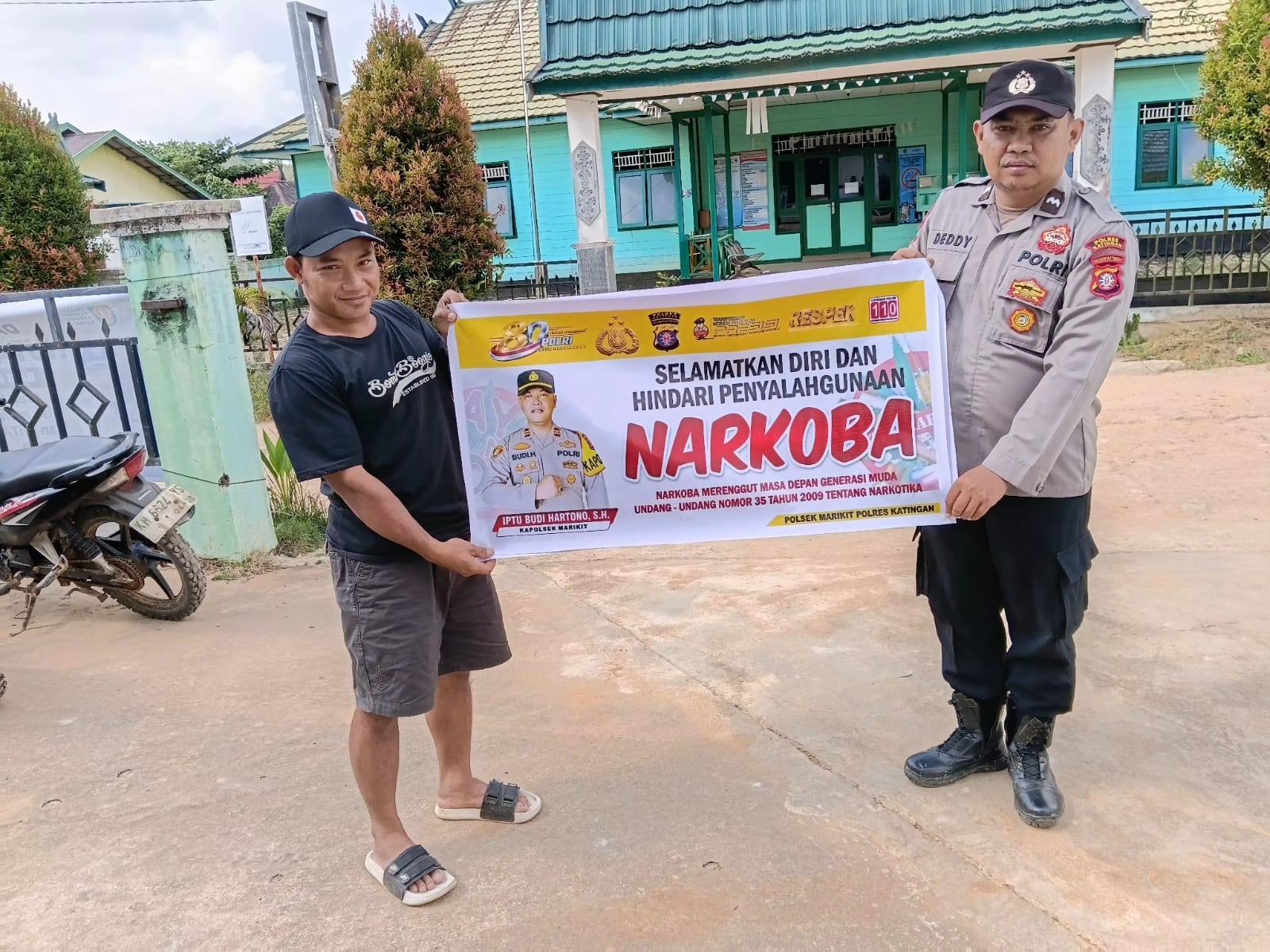 Polsek Marikit: Keluarga Peduli, Narkoba Tak Punya Jalan Masuk